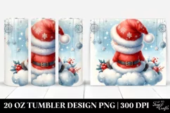 Vintage Santa Winter | 20 oz Tumbler Product Image 1
