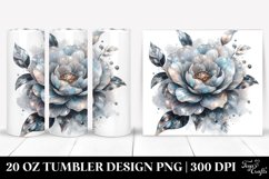 Watercolor Shiny Camellia Like Material Product Image 1