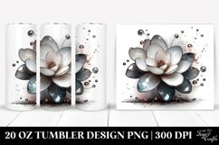 Abstract Glossy Gardenia Like Material Product Image 1