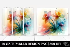 Glossy Daffodil in Summer 20 Oz Tumbler Product Image 1