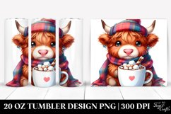 Christmas PNG 20 Oz Tumbler Design Product Image 1