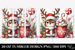 Christmas PNG 20 Oz Tumbler Design Product Image 1