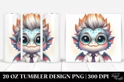 Proud Baby Dragon with es, PNG Product Image 1