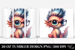 Proud Baby Dragon with es, PNG Product Image 1