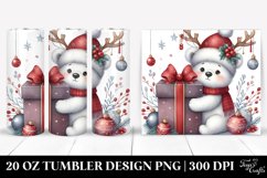 Christmas PNG 20 Oz Tumbler Design Product Image 1