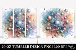 Shiny Abstract Cosmos Artwork 20 Oz Tumbler Product Image 1