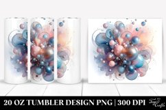 Shiny Abstract Cosmos Artwork 20 Oz Tumbler Product Image 1