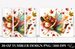 tumbling,Cute Fairy Autumn Leaves | 20 oz Tumbler Product Image 1