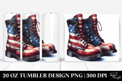 Detailed Boots | 20 oz Tumbler Product Image 1