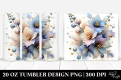 Glistening Delphinium, 20 Oz Tumbler Product Image 1