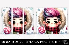 Cute Punk Character for New Year 20 Oz Tumbler Product Image 1