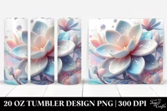 Luminous Gardenia, 20 Oz Tumbler Product Image 1