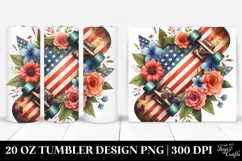 Watercolor Vintage Rusty Skateboard with Flowers | 20 oz Product Image 1