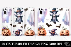 Halloween Nightmare Clipart 20 Oz Tumbler Product Image 1