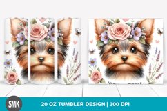 Watercolor Yorkshire Terrier | 20 oz Tumbler Product Image 1