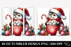 Christmas PNG 20 Oz Tumbler Design Product Image 1