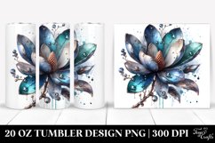 20 Oz Tumbler Sublimation | Glossy Magnolia Sublimation Product Image 1
