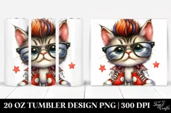 Cute Baby Cat with Sneakers PNG Product Image 1