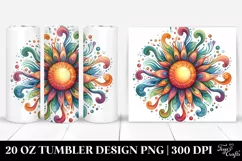 Vibrant Sun Tumbler | 20 Oz Tumbler Product Image 1