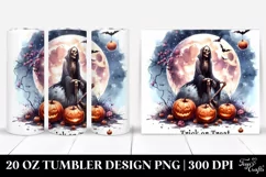 Undead Moon Pumpkins | 20 oz Tumbler Product Image 1