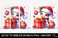 Christmas PNG 20 Oz Tumbler Design Product Image 1
