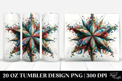 Wimsical Colorfull Star | 20 Oz Tumbler Product Image 1