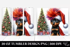 Expressive Baby Doberman Pinscher PNG Product Image 1