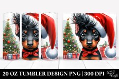 Expressive Baby Doberman Pinscher PNG Product Image 1