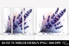 20 Oz Tumbler Sublimation | Shiny Lavender Clipart Product Image 1