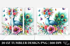Cute Baby Peacock PNG Product Image 1
