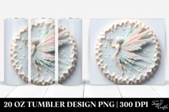 Christmas Fairy with Candy Edges 20 Oz Tumbler Product Image 1