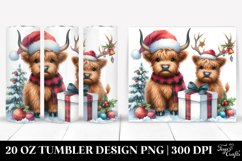 Christmas PNG 20 Oz Tumbler Design Product Image 1