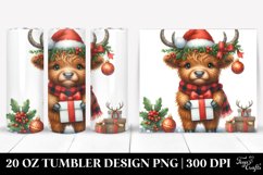 Christmas PNG 20 Oz Tumbler Design Product Image 1