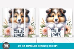 Baby Collie Winter Ornaments Tumbler | 20 oz Tumbler Product Image 1