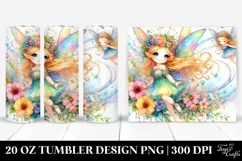 Colorful Cute Fairy | 20 oz Tumbler Product Image 1