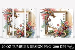 Stained Snapdragon | 20 oz Tumbler Product Image 1