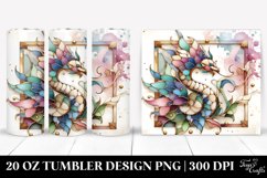 Stained Snapdragon | 20 oz Tumbler Product Image 1
