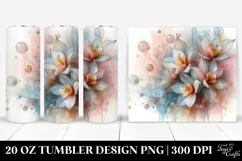 Glossy Narcissus Artwork 20 Oz Tumbler Product Image 1