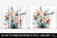 Glossy Narcissus Artwork 20 Oz Tumbler Product Image 1