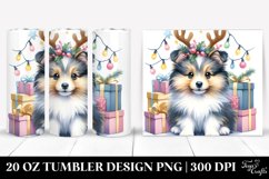 Expressive Baby Shetland Sheepdog PNG Product Image 1