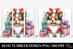 Expressive Baby Shetland Sheepdog PNG Product Image 1