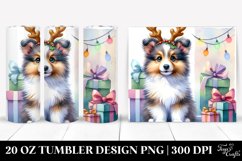 Expressive Baby Shetland Sheepdog PNG Product Image 1