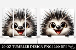 Crazy Looking Porcupine Tumbler Product Image 1