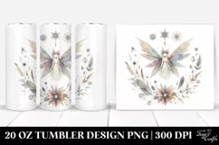 Boho Fairy Whimsical Clipart 20 Oz Tumbler Product Image 1