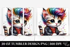 Revolted Cat Baby | 20 oz Tumbler Product Image 1