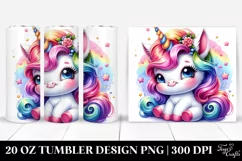 Cute Baby Unicorn | 20 oz Tumbler Product Image 1
