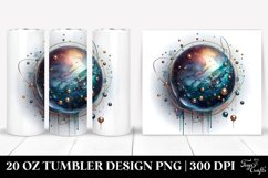 Glossy Cosmos Tumbler Product Image 1