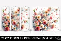 Fairy Tumbling with Spring Petals | 20 Oz Tumbler Product Image 1
