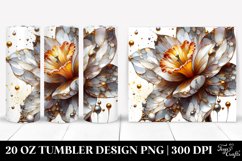 Watercolor Narcissus Tumbler Product Image 1