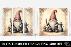 Vintage Gnome 20 oz Tumbler Product Image 1